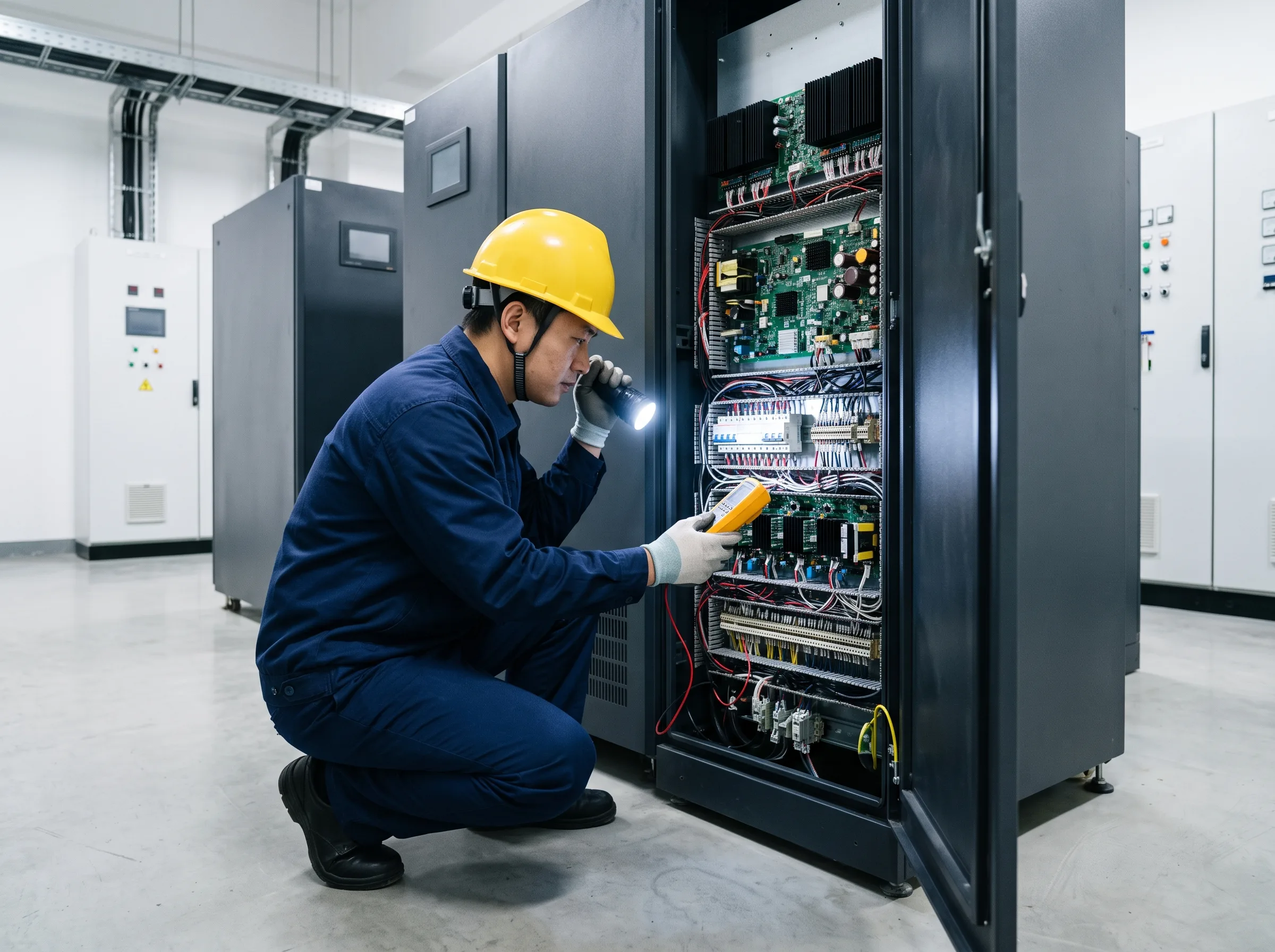 北京大型三甲医院核心 UPS 深度维保项目